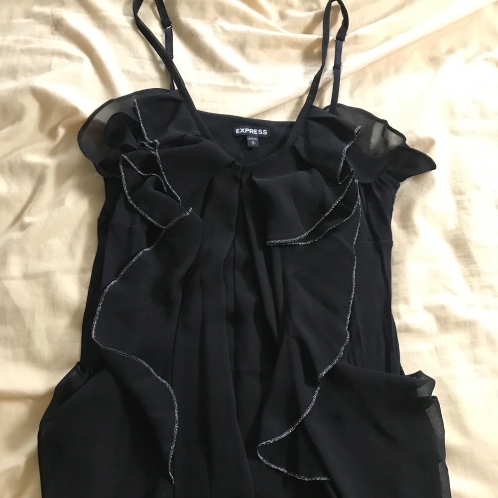 Express Black Tank Top Size Medium